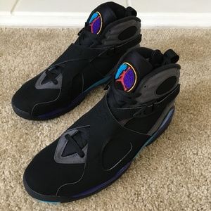 Jordan 8 Retro "Aqua" 2015 U.S. Size 12